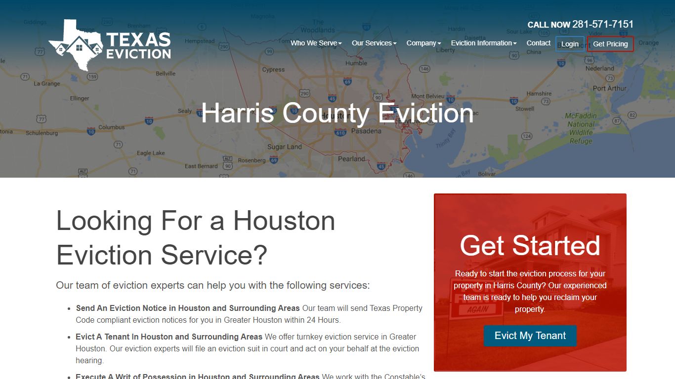 Harris Count Eviction Services | Your Local Expert